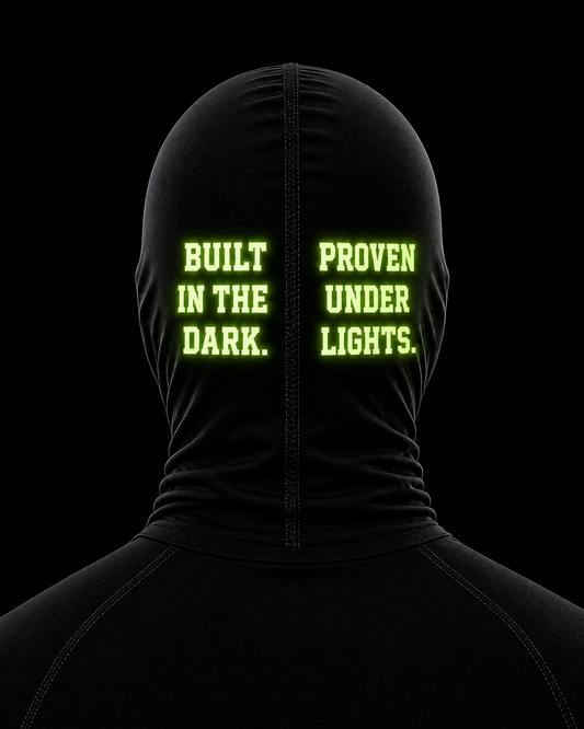 HITSTK Glow Performance Mask – Night Grind Edition