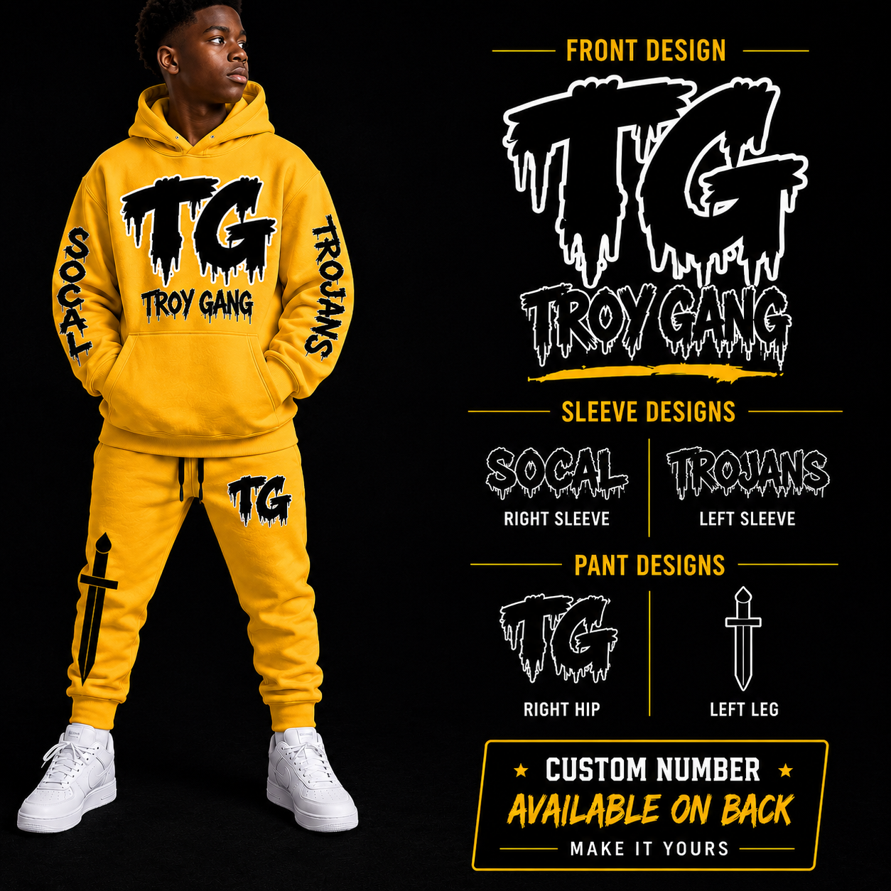 Custom Hoodie Set
