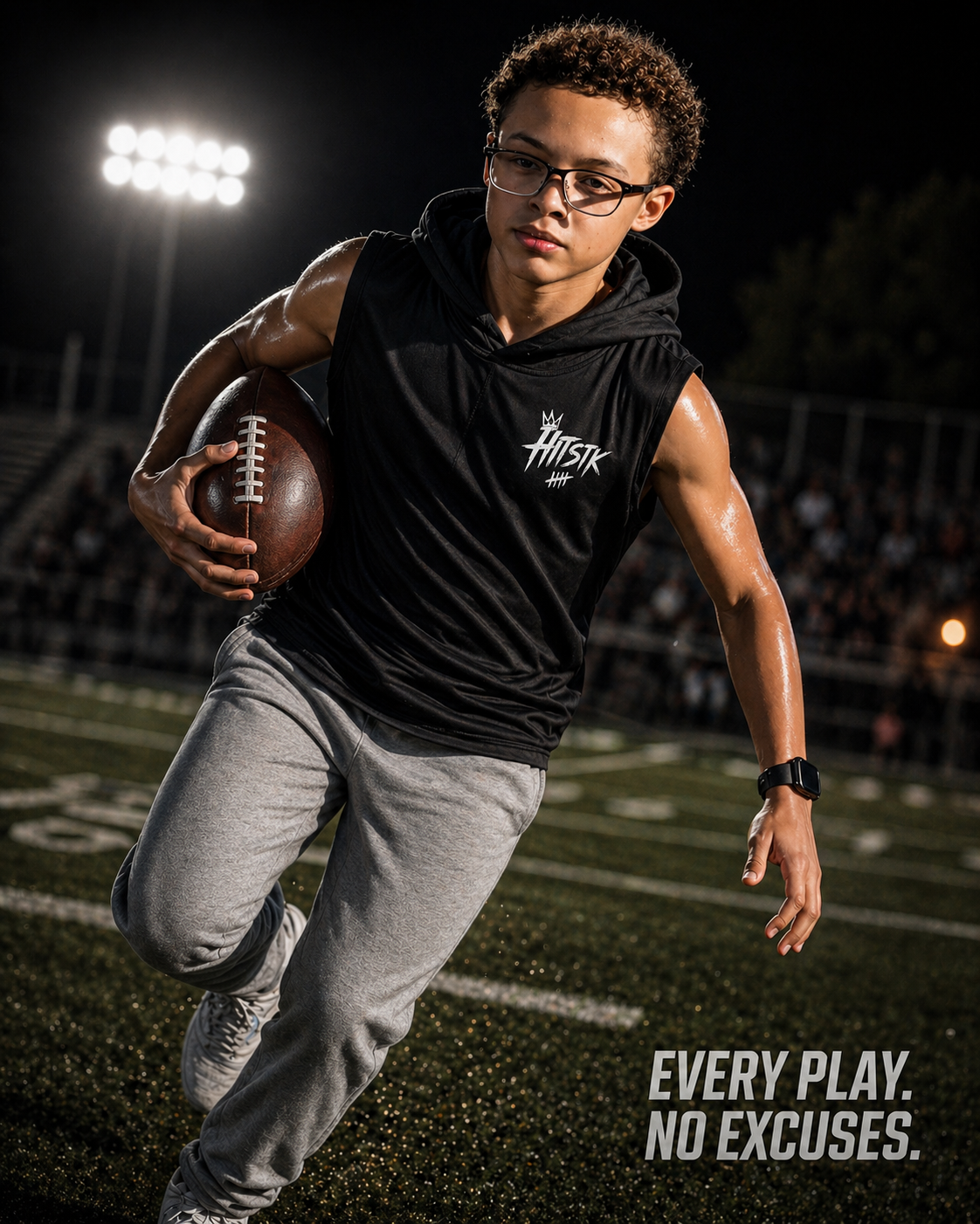 HITSTK Sleeveless Hooded Tee – Youth Training Hoodie